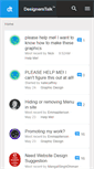 Mobile Screenshot of designerstalk.com
